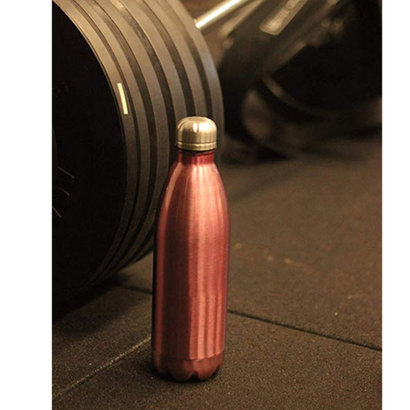 Rose Gold Pink Stainless Steel water bottle 25oz - Picture 5 of 7